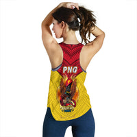 Papua New Guinea Rugby Kumul Pride Women Tank Top - LT2 - Polynesian Pride