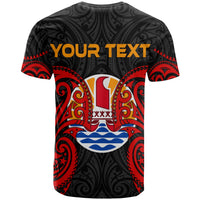 Tahiti Polynesian Custom T Shirt Tahitians Spirit - Polynesian Pride