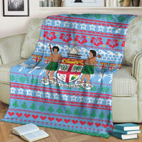 Fiji Christmas Blanket - Ugly Christmas - LT12 - Polynesian Pride