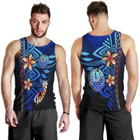 Tahiti Men's Tank Top - Vintage Tribal Mountain - Polynesian Pride