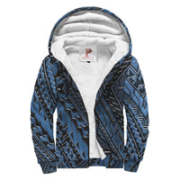 Polynesian Patterns Sherpa Hoodie 08 - Polynesian Pride