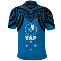 Micronesia Yap Proud Yapese Polo Shirt LT12 - Polynesian Pride