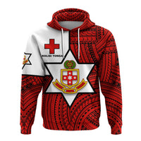 Kolisi Tonga Hoodie Mate Maa Tonga Red Original LT20 - Polynesian Pride