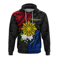 Philippines Sampaguita Filipino Sun Hoodie LT12 - Polynesian Pride