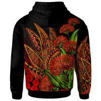 Polynesian Hawaii Hoodie Ohia Lehua - Polynesian Pride