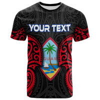Guam Polynesian Custom T Shirt Guam Spirit Unisex Red - Polynesian Pride