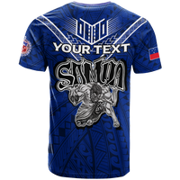 Toa Samoa Samoan Warrior – Custom Rugby T-Shirt – LT12 - Polynesian Pride