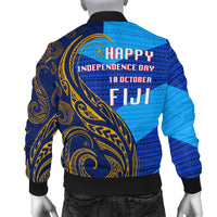 Fiji Day Bomber Jacket - 51th Year Of Independence - LT20 - Polynesian Pride