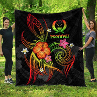 Pohnpei Polynesian Premium Quilt - Legend of Pohnpei (Reggae) - Polynesian Pride