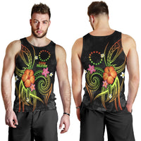 Cook Islands Polynesian Men's Tank Top - Legend of Cook Islands (Reggae) - Polynesian Pride