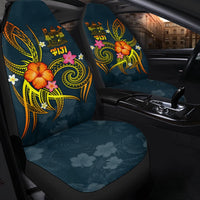 Fiji Polynesian Car Seat Covers - Legend of Fiji (Blue) - Polynesian Pride