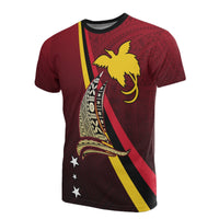 Papua New Guinea T Shirt Papua New Guinea Flag Sailing Style - Polynesian Pride