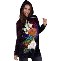 Papua New Guinea Hoodie Dress - Nature Style - Polynesian Pride