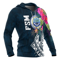 Federated States of Micronesia Hoodie Summer Vibes - Polynesian Pride