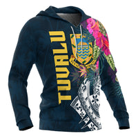 Tuvalu Hoodie Summer Vibes - Polynesian Pride