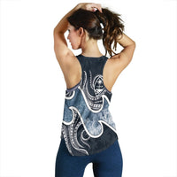 Guam Polynesian Women's Racerback Tank - Ocean Style - Polynesian Pride