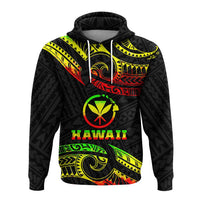 Hawaii Hoodie Tribal Pattern Reggae LT12 - Polynesian Pride