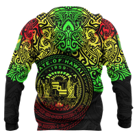 Polynesian Hawaii Hoodie Pride of Hawaii (Reggae) - Polynesian Pride