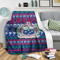 Samoa Christmas Blanket - Ugly Christmas - LT12 - Polynesian Pride
