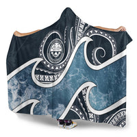 FSM Islands Polynesian Hooded Blanket - Ocean Style - Polynesian Pride