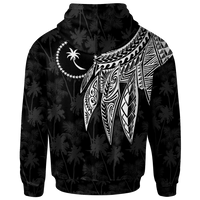 Chuuk Hoodie Polynesian Wings (Turquoise) - Polynesian Pride