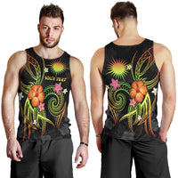 Marshall Islands Polynesian Personalised Men's Tank Top - Legend of Marshall Islands (Reggae) - Polynesian Pride
