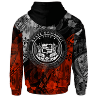 Polynesian Hawaii Custom Hoodie Vintage Polynesian Style - Polynesian Pride