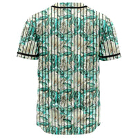 Hawaii Tropical Blue Baseball Jersey - Polynesian Pride