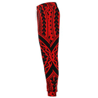 Polynesian Tradition Red Joggers - Polynesian Pride