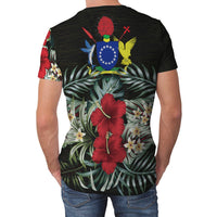 Cook Islands T Shirt Hibiscus (Men/Women) - Polynesian Pride