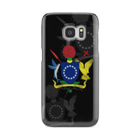 Cook Islands Phone Case - Coat Of Arms Samsung Galaxy S6 Black One Style - Polynesian Pride