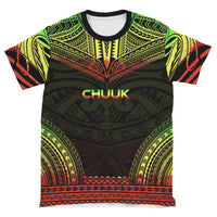 Chuuk T Shirt Chuuk Polynesian Chief Reggae Version - Polynesian Pride