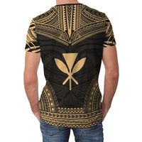 Polynesian Unisex T Shirt Kanaka Maoli Polynesian Chief Gold Version - Polynesian Pride