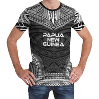 Papua New Guinea Unisex T Shirt Papua New Guinea Polynesian Chief Black Version Unisex Black - Polynesian Pride