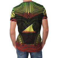 Tokelau T Shirt Tokelauan Polynesian Chief Reggae Version - Polynesian Pride