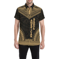American Samoa Polynesian Chief Shirt - Gold Version - Polynesian Pride