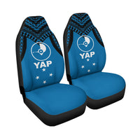 Micronesia Yap - Proud Yapese Car Seat Covers - LT12 - Polynesian Pride