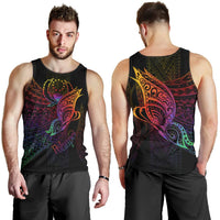 Pohnpei Men Tank Top - Butterfly Polynesian Style - Polynesian Pride