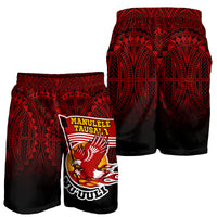 American Samoa Men's Shorts - Manulele Tausala Nuuuli (Ver 2) - Polynesian Pride