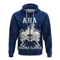 American Samoa Zip up Hoodie Aua Paepaeulupoo Pride LT12 - Polynesian Pride