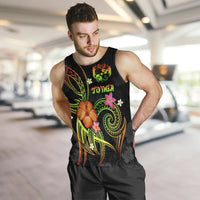 Tonga Polynesian Men's Tank Top - Legend of Tonga (Reggae) - Polynesian Pride