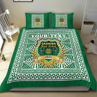 (Custom Personalised) Saineha High School Bedding Set Tonga Pattern LT4 - Polynesian Pride