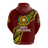 Tonga Vavau High School Tongan Patterns Hoodie LT12 - Polynesian Pride