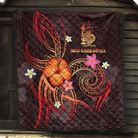 New Caledonia Polynesian Premium Quilt - Legend of New Caledonia (Red) - Polynesian Pride