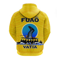 American Samoa Zip up Hoodie Fuao of Vatia Pride LT12 - Polynesian Pride