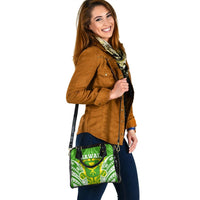 Hawaii Polynesian Shoulder Handbag - Hawaiian Pattern With Seal - Polynesian Pride