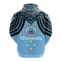 Federated States of Micronesia Hoodie Micronesia Pattern LT12 - Polynesian Pride