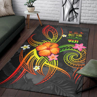 Fiji Polynesian Area Rug - Legend of Fiji (Reggae) - Polynesian Pride