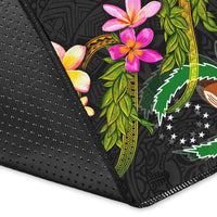 Pohnpei Polynesian Area Rug - Plumeria Tribal - Polynesian Pride