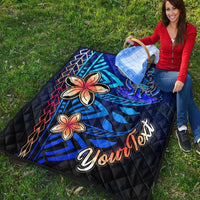 Vanuatu Custom Personalised Premium Quilt - Vintage Tribal Mountain - Polynesian Pride